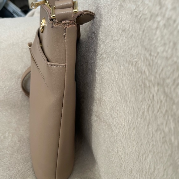 Segolene Beige Leather Purse With imperfections on the strap see pics - Picture 13 of 14